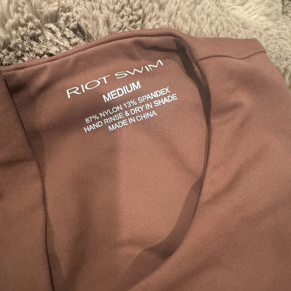 Riot Swim Jace Thong One-Piece - Picture 6 of 7